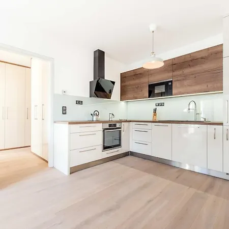 Quiet & New Near Center With Garage * Praga